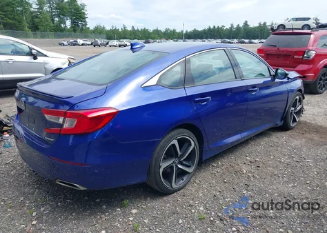 2018 Honda Accord Sport из США, поврежденный, VIN 1HGCV1F34JA253910